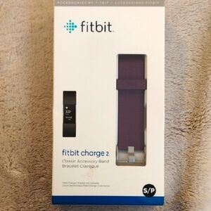 Fitbit Charge 2 Band in Deep Purple Classic Accessory Band